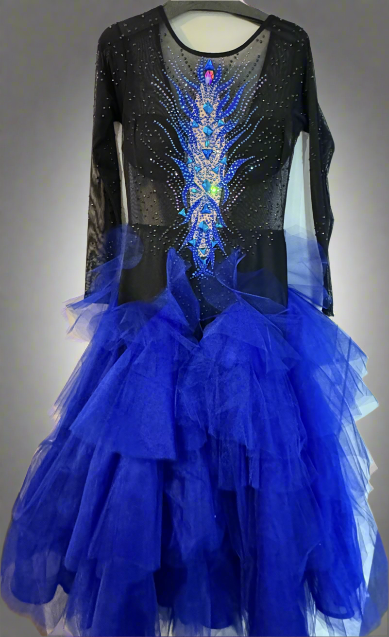 Obsidian Waves Performance Dress