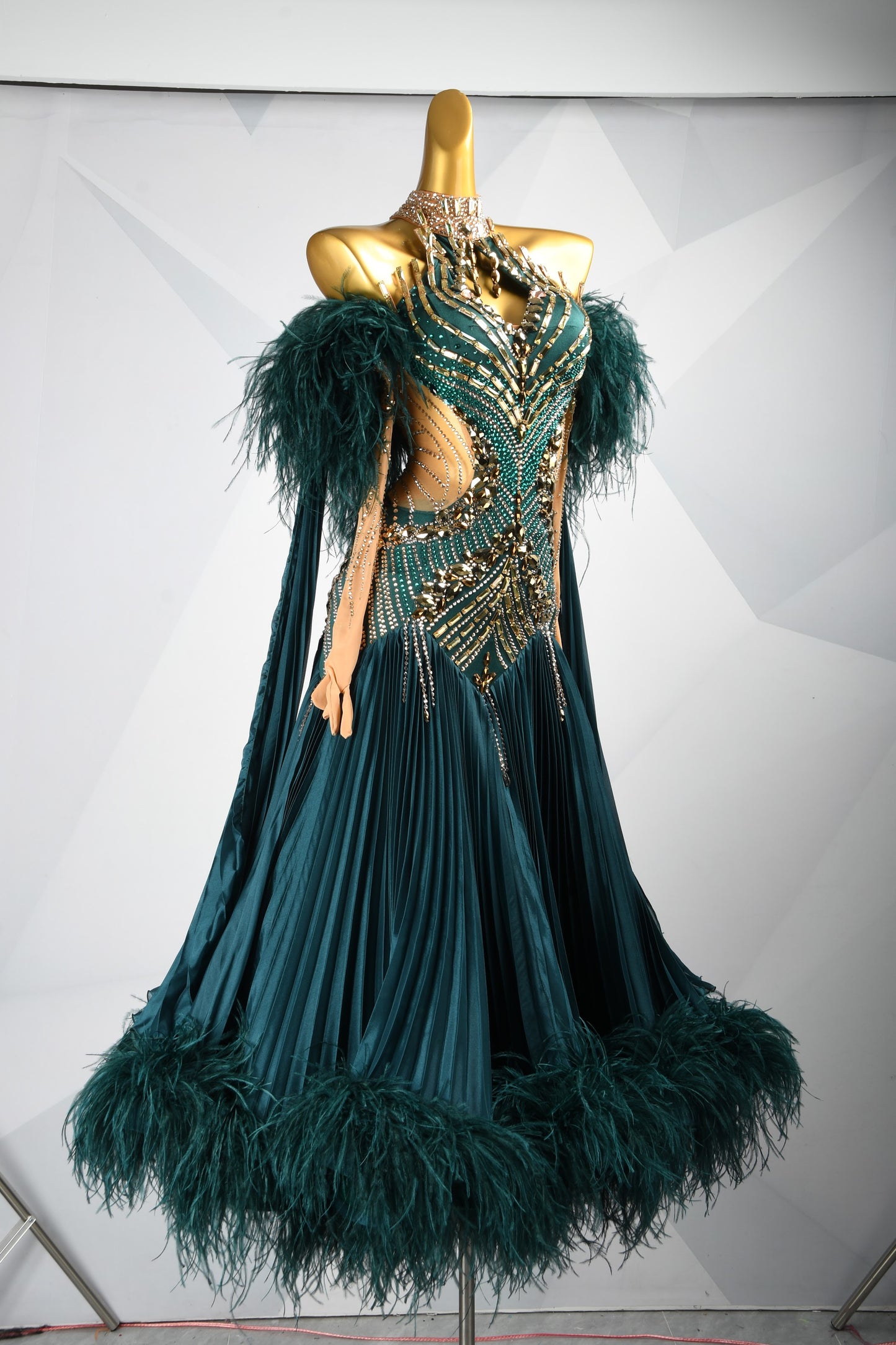 Custom Ballroom Dance Dress