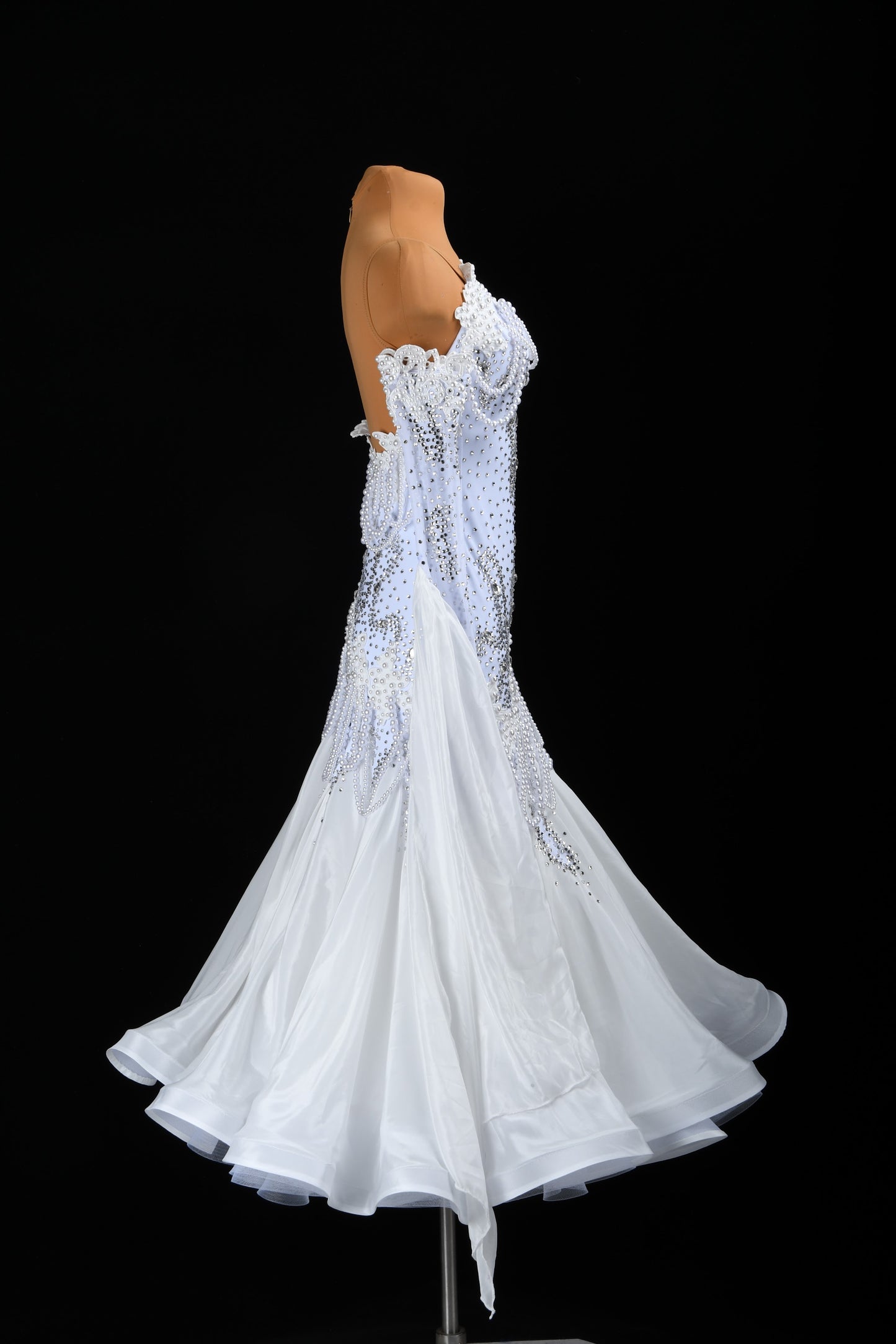 White Ballroom Dress