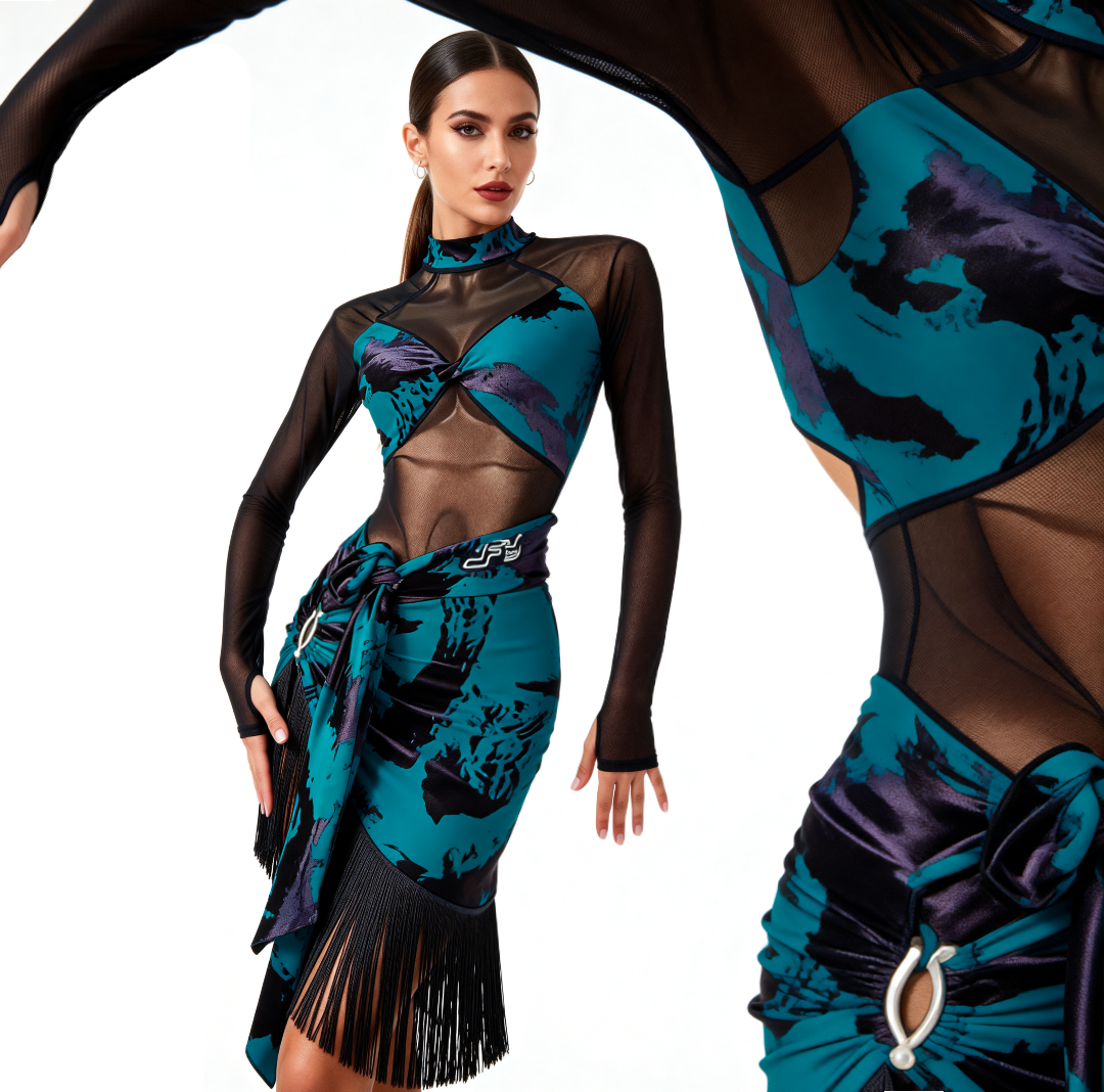 Sheer Details Latin Set | ALW212