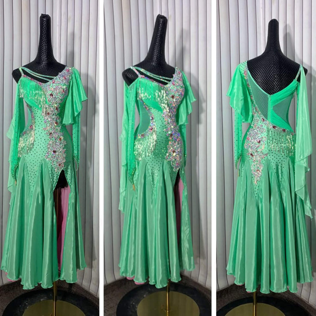 Crystal Embellished Gown