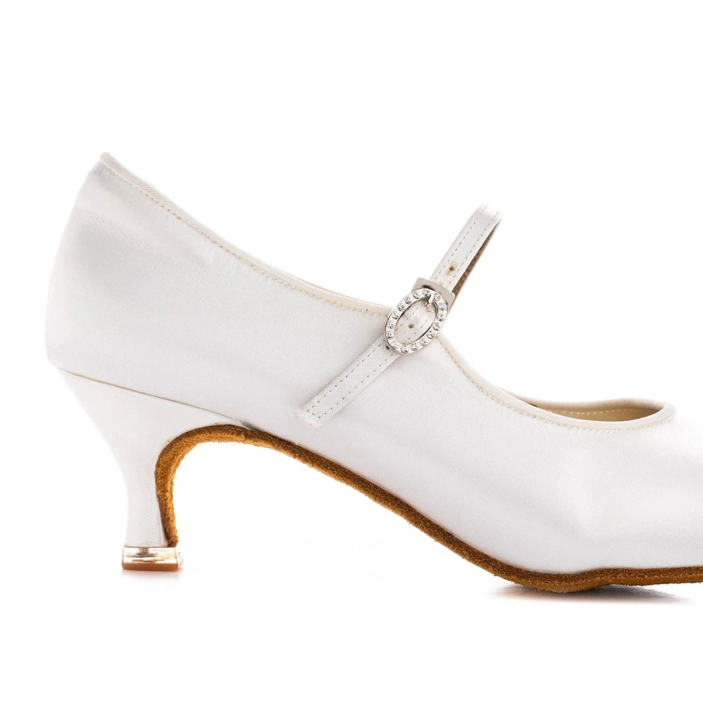 Style 137 - White Satin Standard Shoes