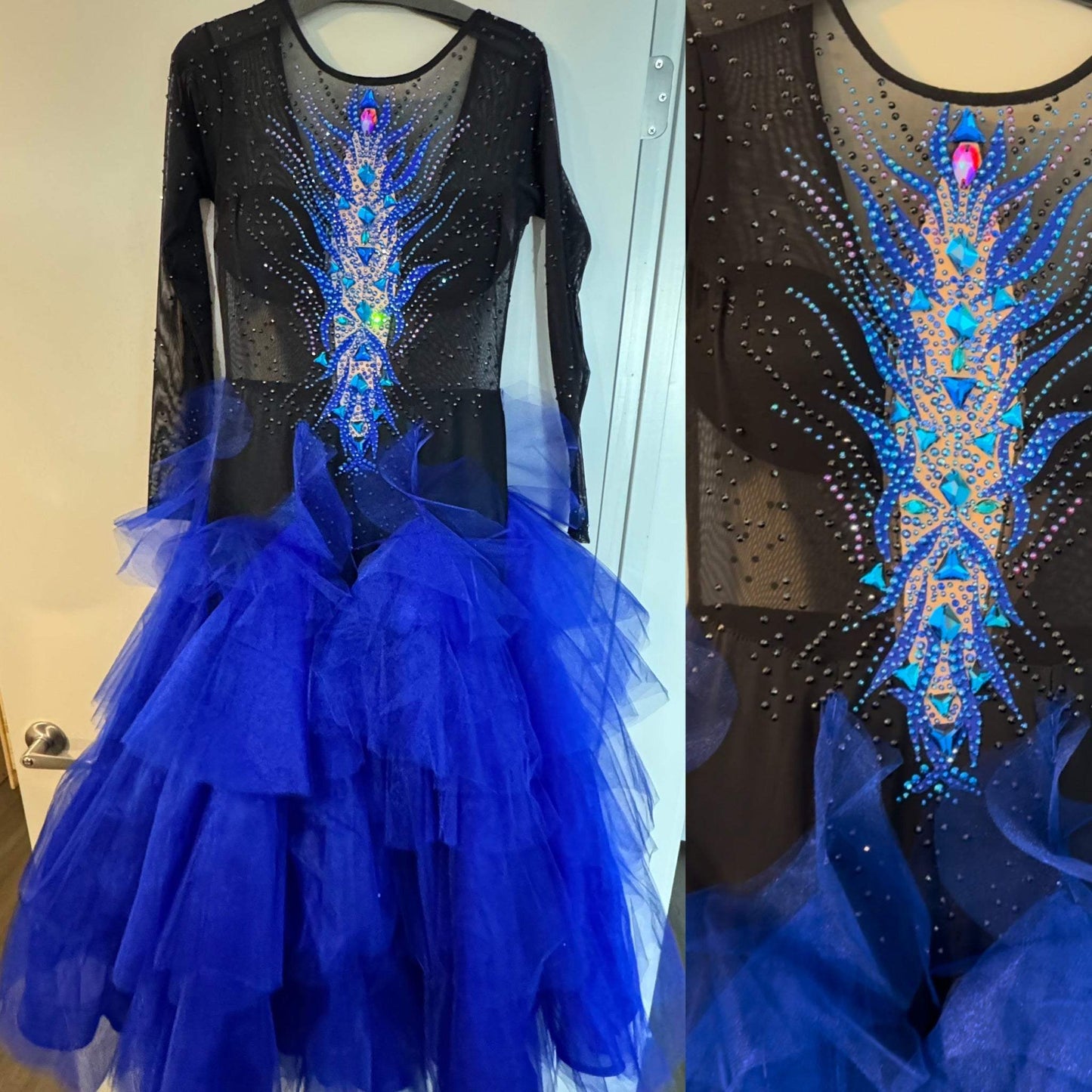Obsidian Waves Performance Dress