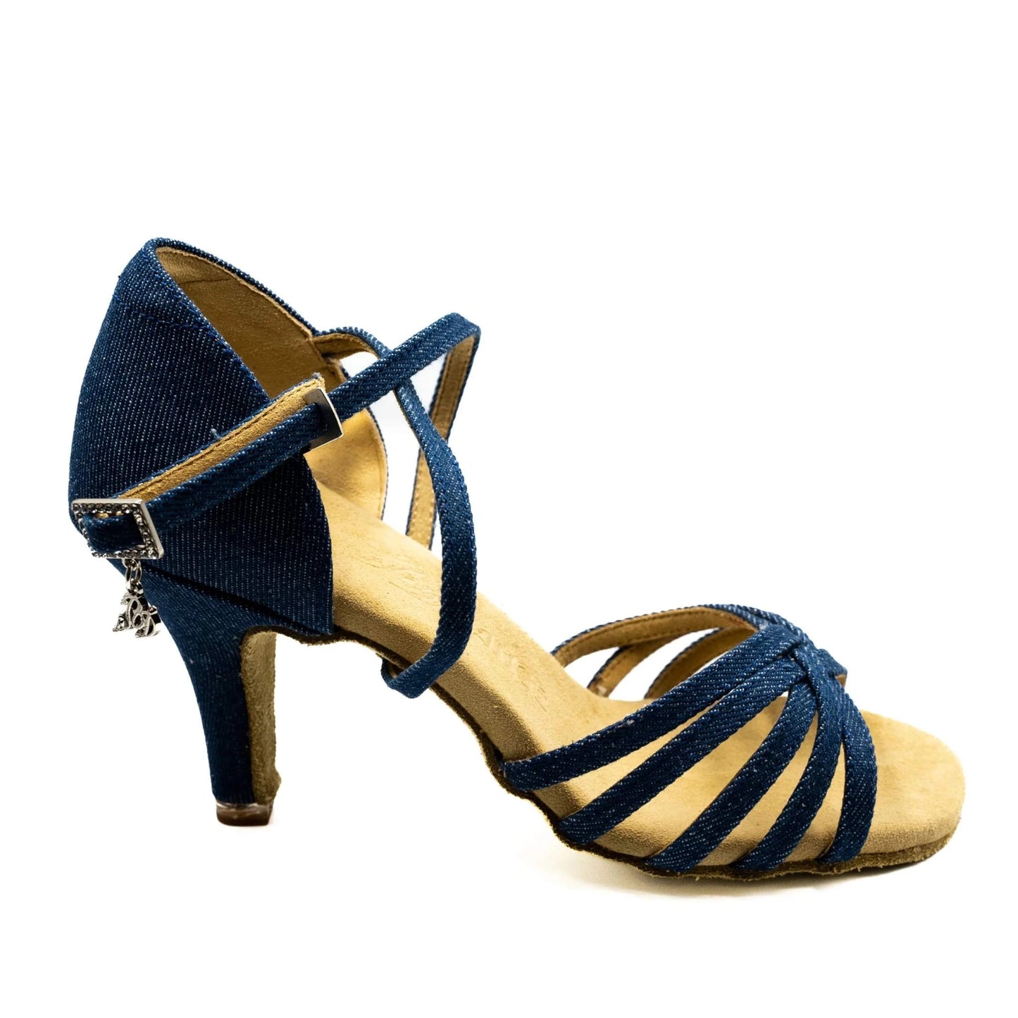 Style 216 - Denim Blue Latin Shoes