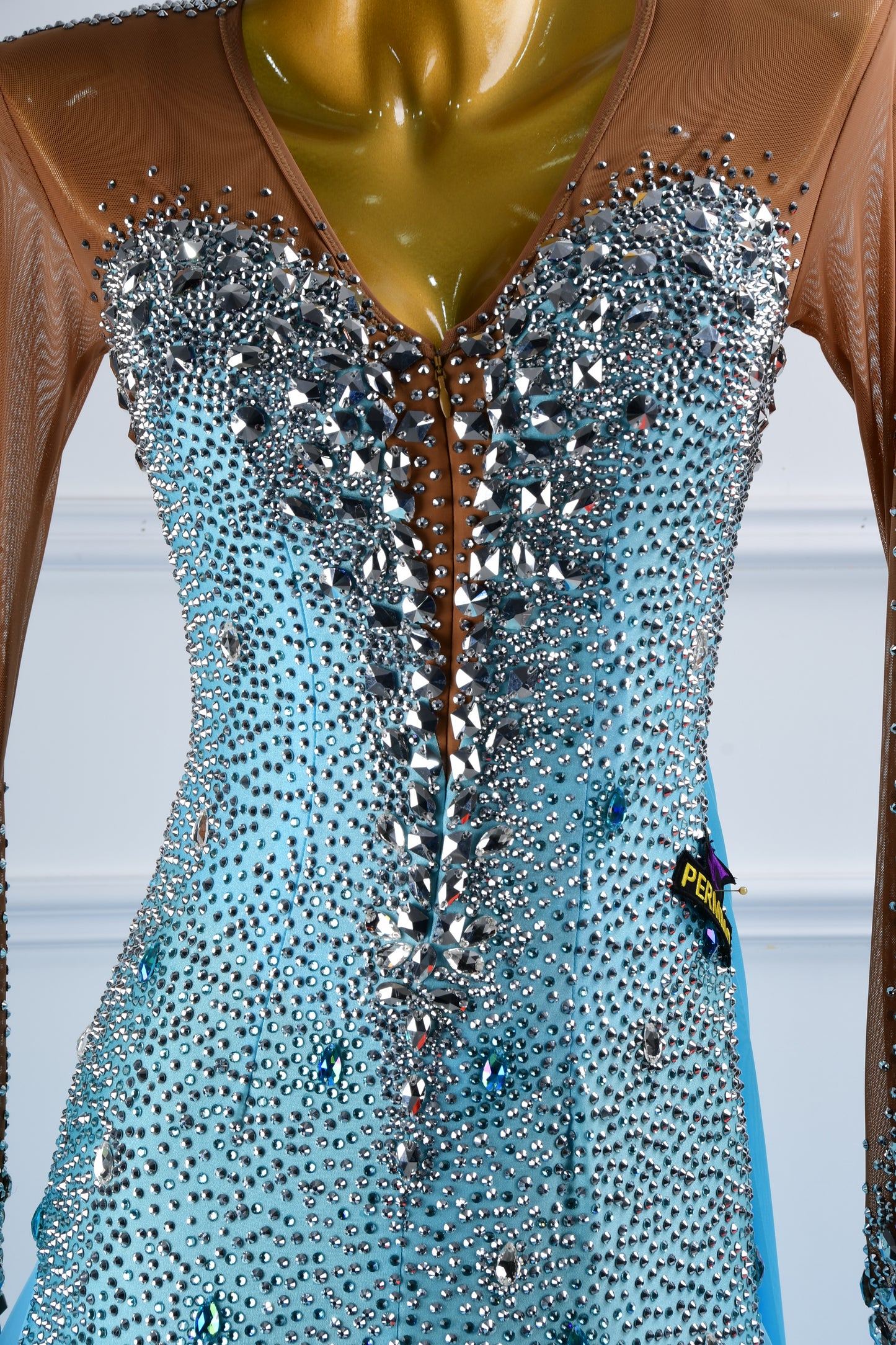 Ballroom Dress With Sleeves