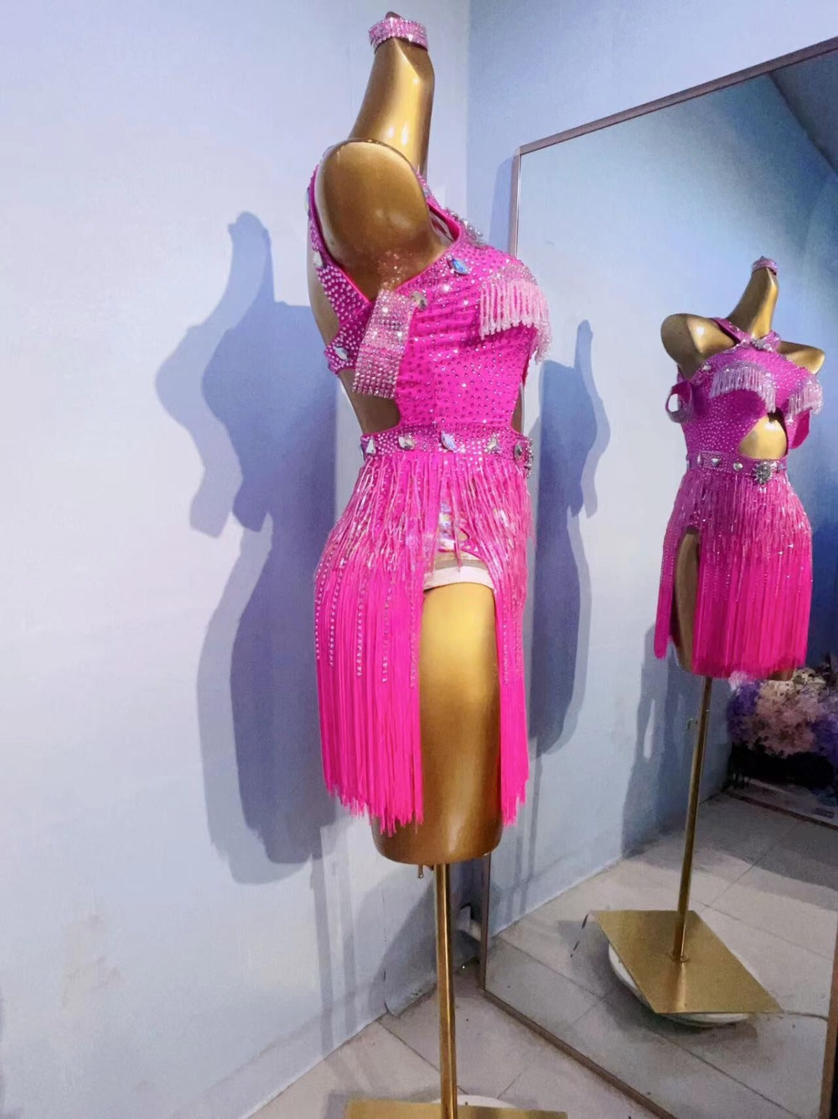 Pink Latin Dress