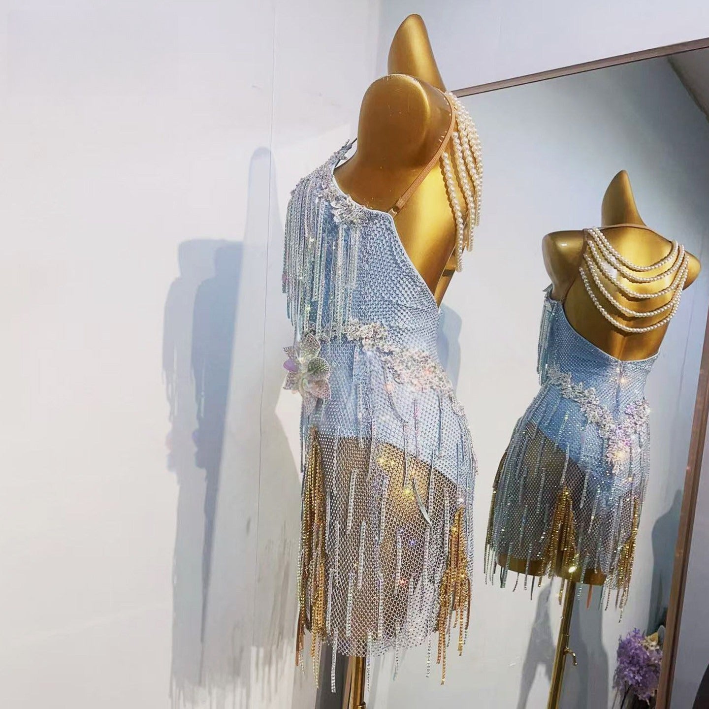 Crystal Latin Dress