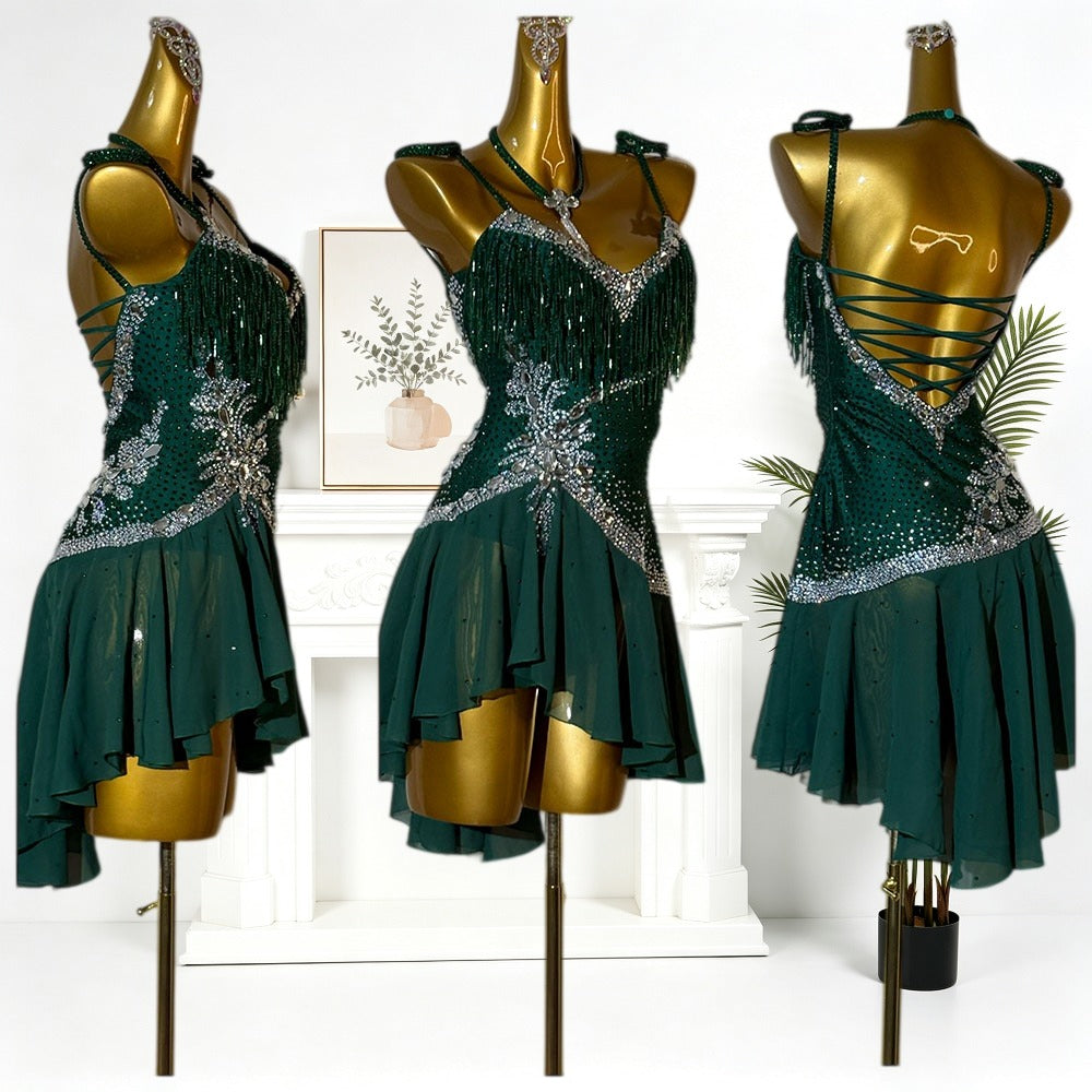 Figure-Enhancing Dance Dress