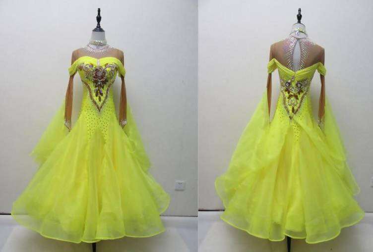 Neon Yellow Standard DressDance Dressing