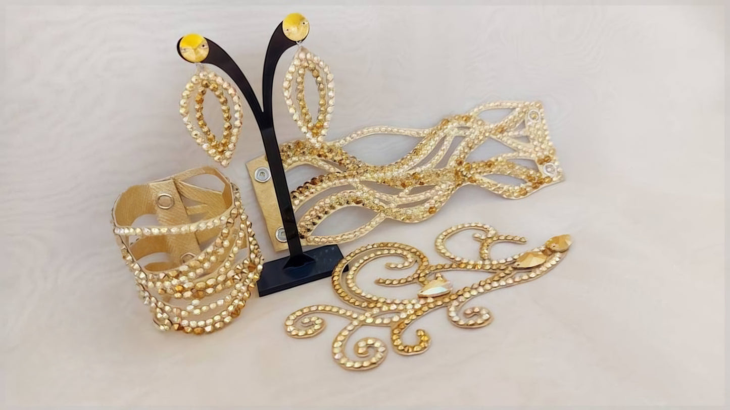 Luxe Light Waves Set | Professional Dance Jewelry