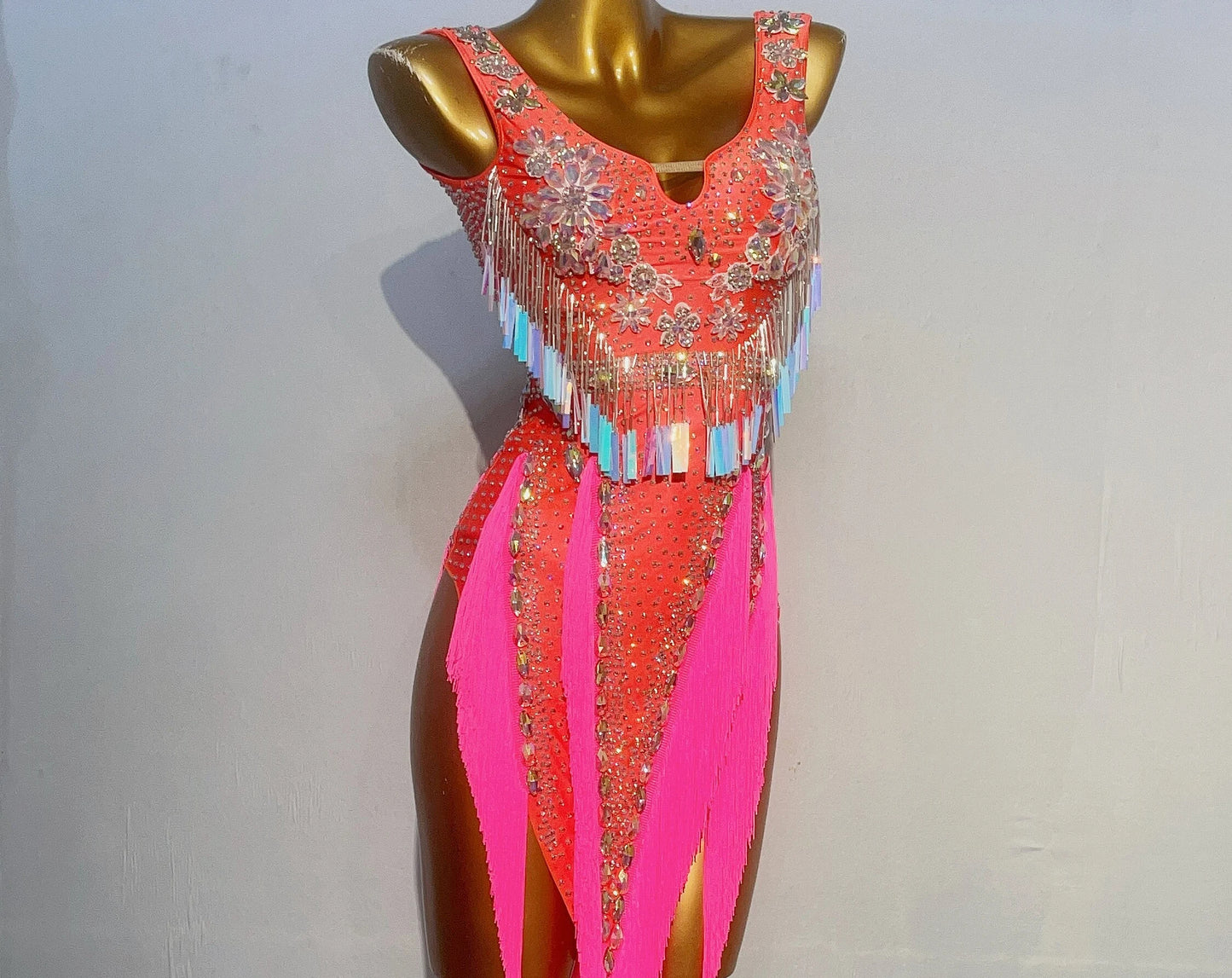 Latin Dance Dress For Competition