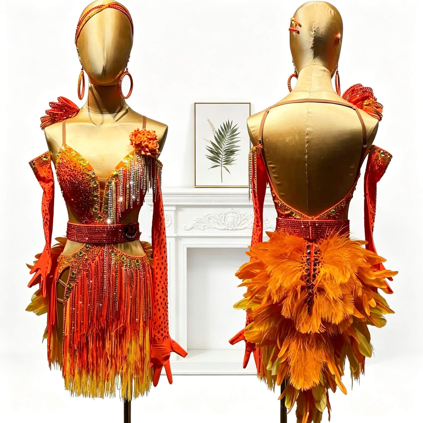Crystal Latin Dress