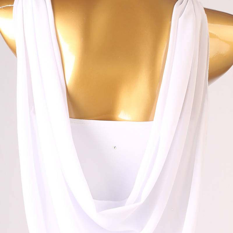 Angel's Whisper White Latin Dress | LQ320Dance Dressing