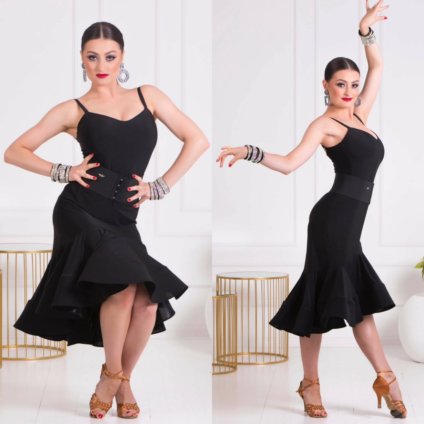 Enchanté Camellia Dance Practice SkirtDance Dressing