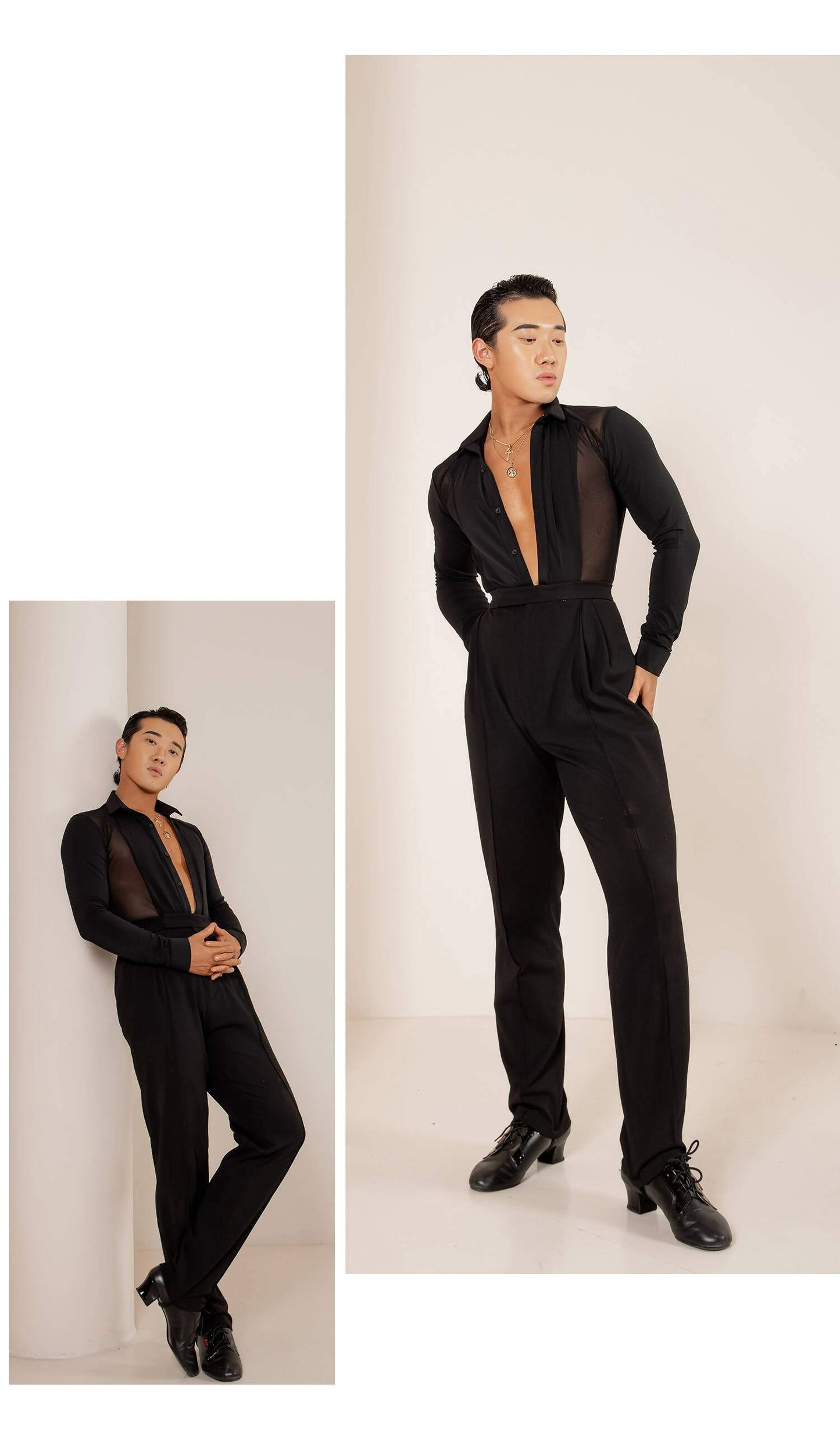 Translucent Charisma Shirt YD141Dance Dressing