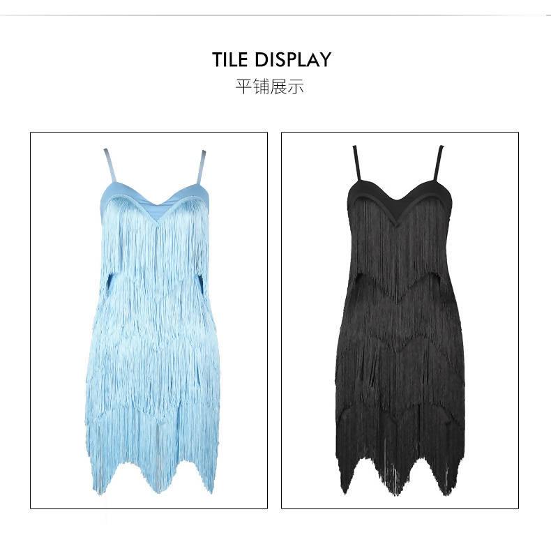 Tantalizing Tassels Dress | W22A190Dance Dressing
