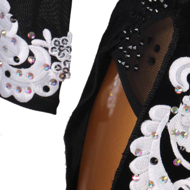 Serenade Latin Dance Outfits | Red/Green/Purple/Black/Blue | LQ207Dance Dressing