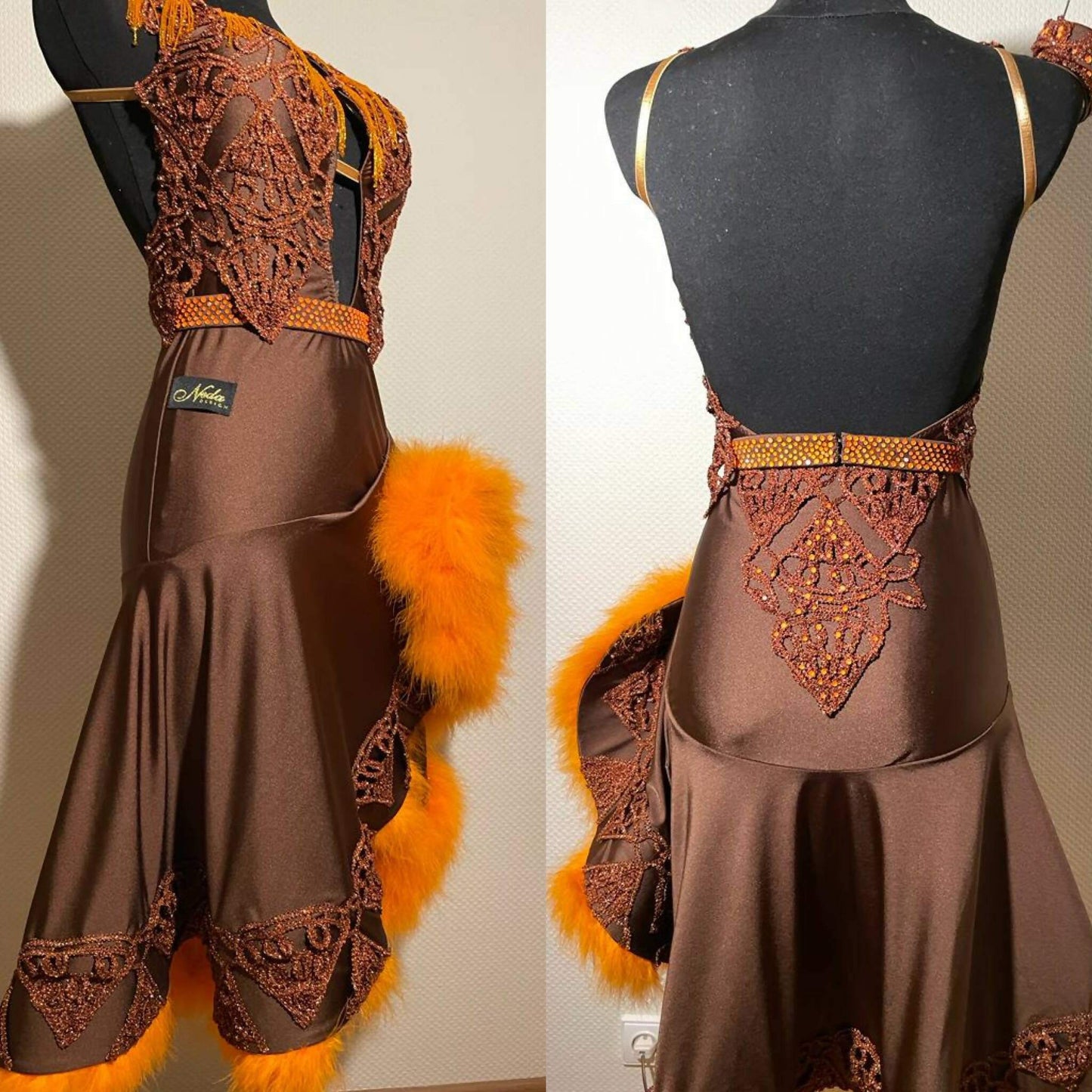 Earthy Enchantment Latin DressDance Dressing