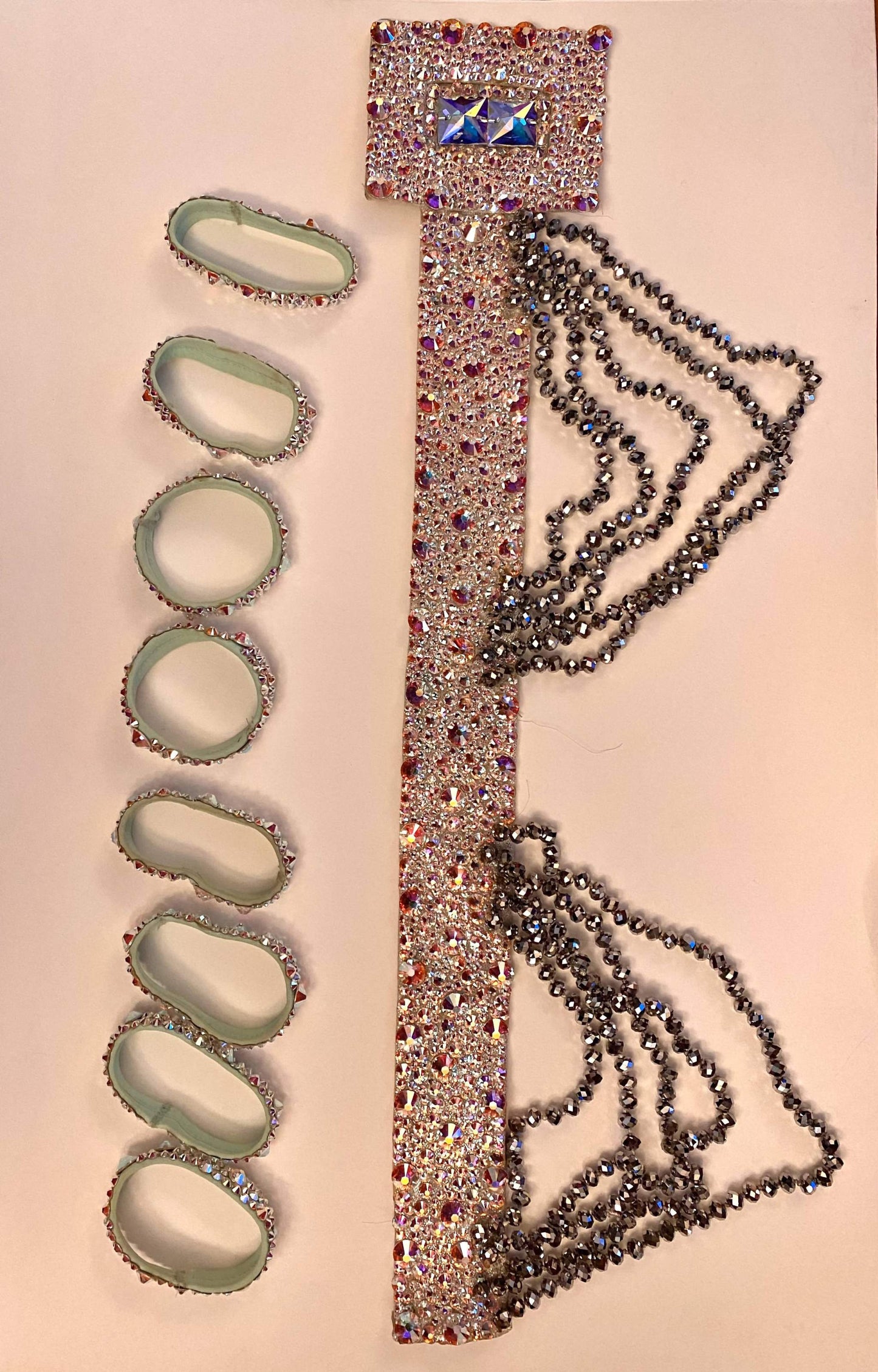 Vesa Jade Green Latin Dress (latin dresses for sale, dancesport, rhythm)