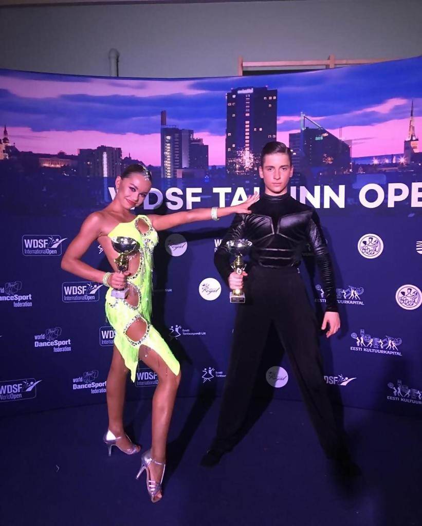 Ajour Design Lime Holes Latin Junior 2 DressDance Dressing