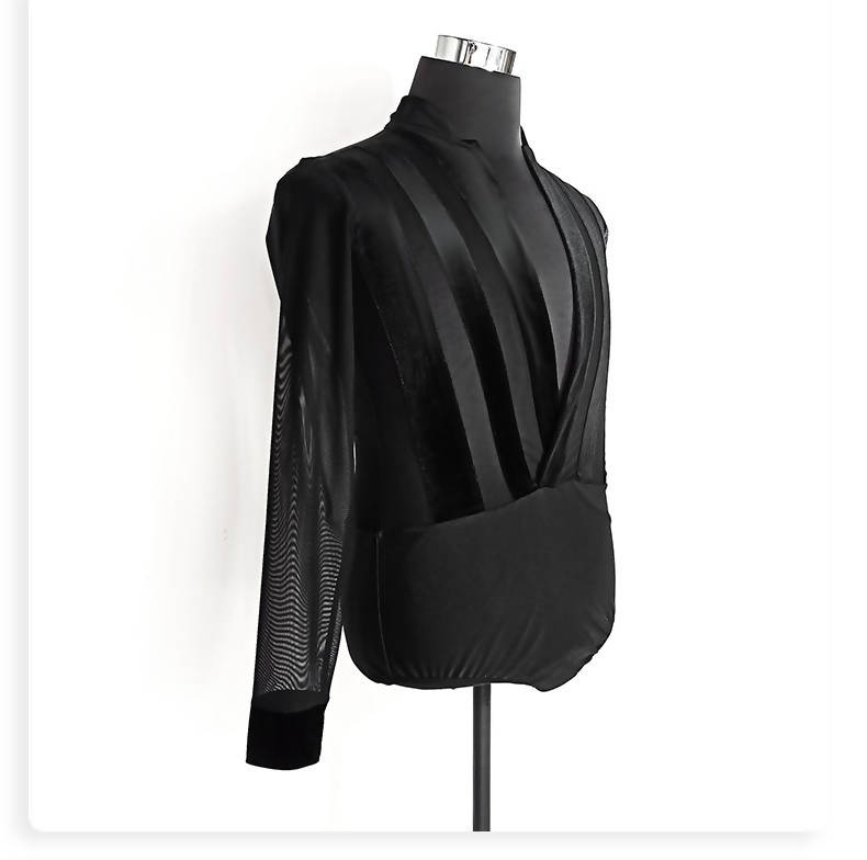 Striped Mastery Shirt | DL945Dance Dressing