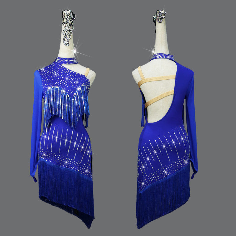 Latin Dance Dress | Custom - Made | QY13