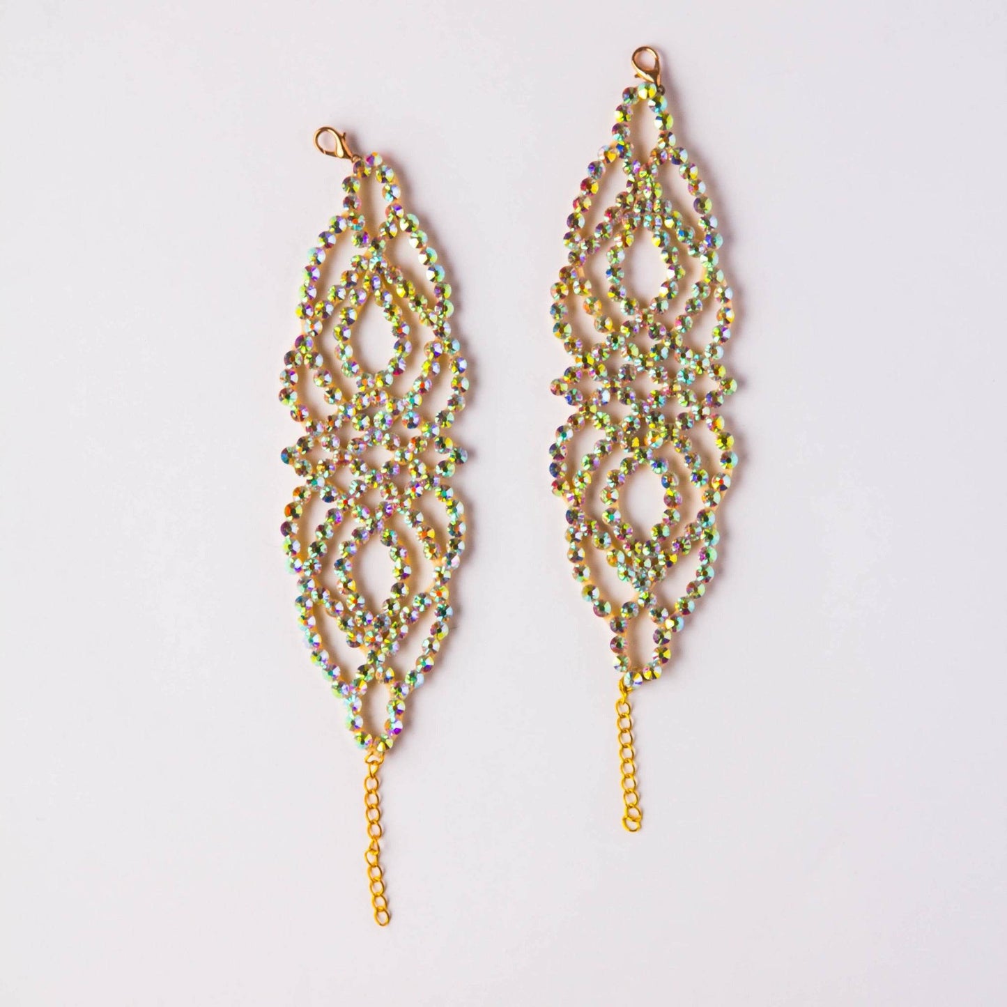 Hand Made Professional Crystal Rhinestones BraceletsDance Dressing