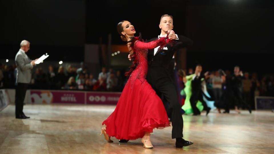 Red Queen Ballroom DressDance Dressing
