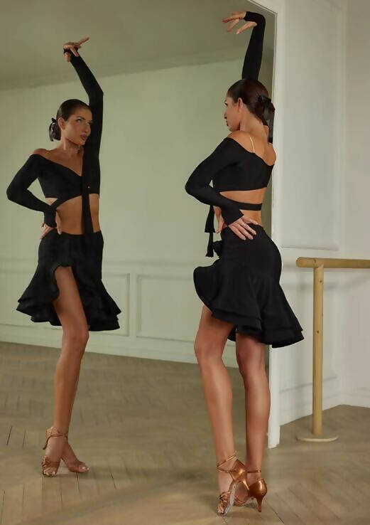 Ebony Echo Practice Dancewear Set | 23116Dance Dressing