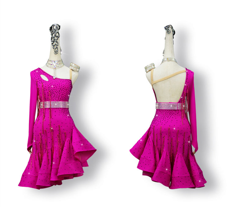 Pink Latin dress
