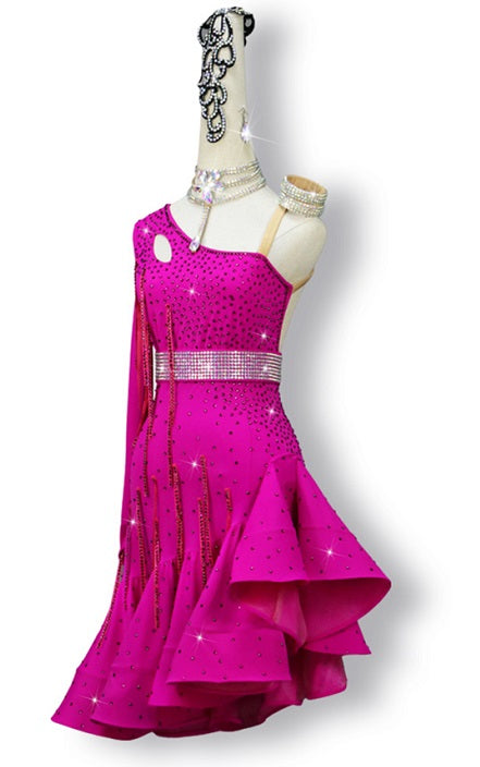 Pink dance dress