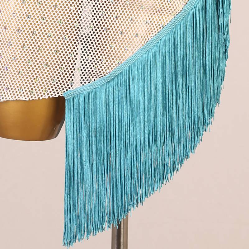 Bold Cascade Latin Dance Apparel | LQ343Dance Dressing