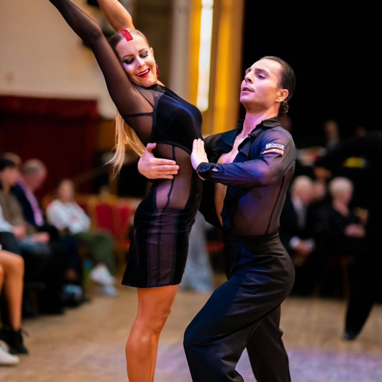 JF Dance Midnight Allure Latin DressDance Dressing