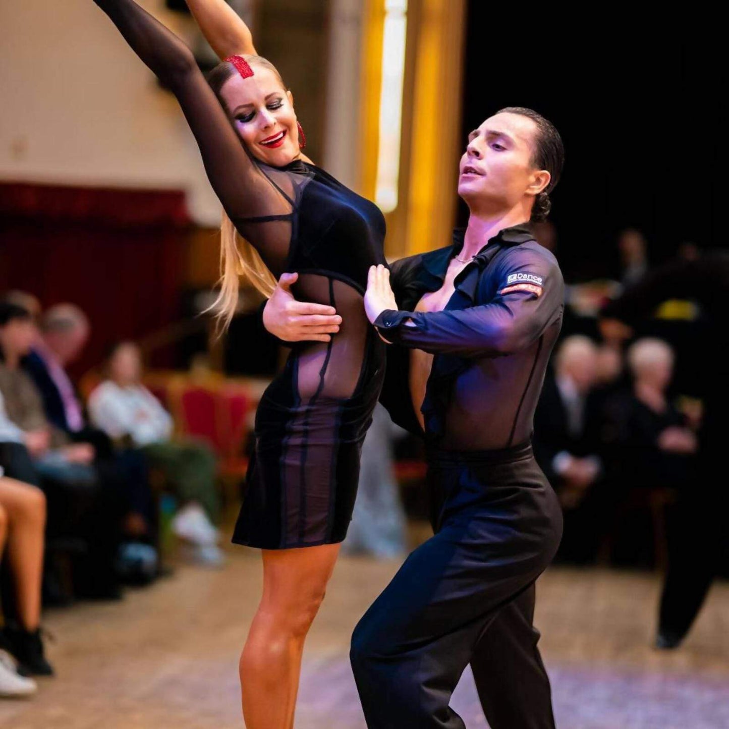 JF Dance Midnight Allure Latin DressDance Dressing