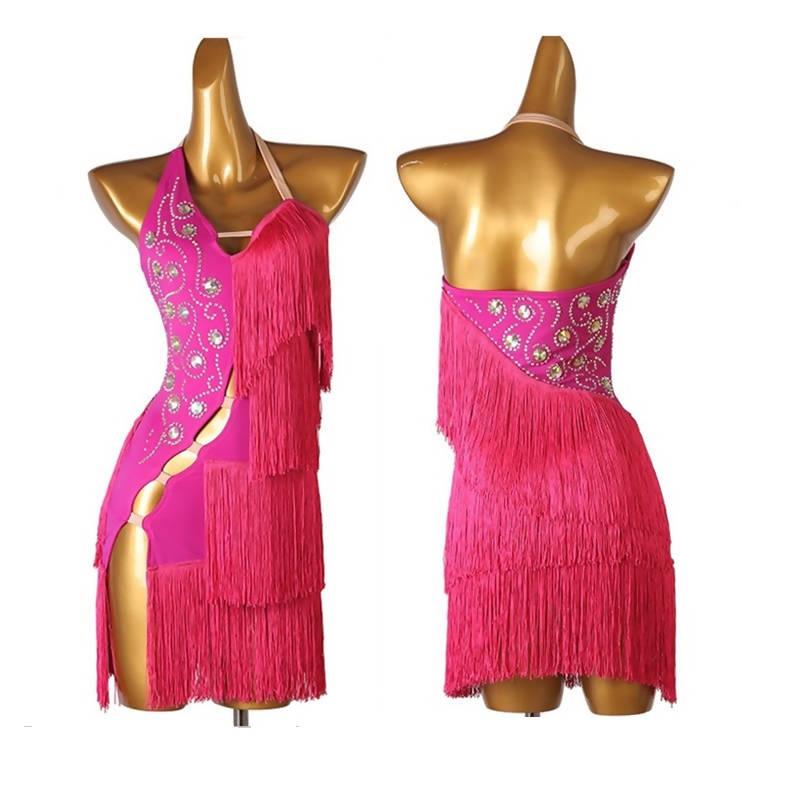 Diamond Dazzle Ladies Latin Dance Dress | Red/White | LQ247Dance Dress customize / red Diamond Dazzle Ladies Latin Dance Dress | Red/White | LQ247Dance Dress customize / red