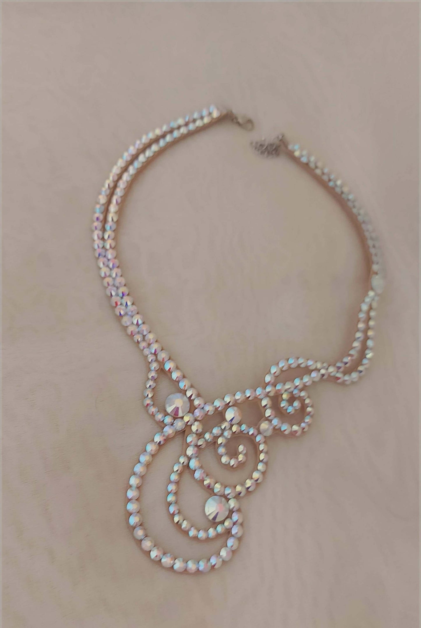 Graceful Ballroom Necklace for EleganceDance Dressing