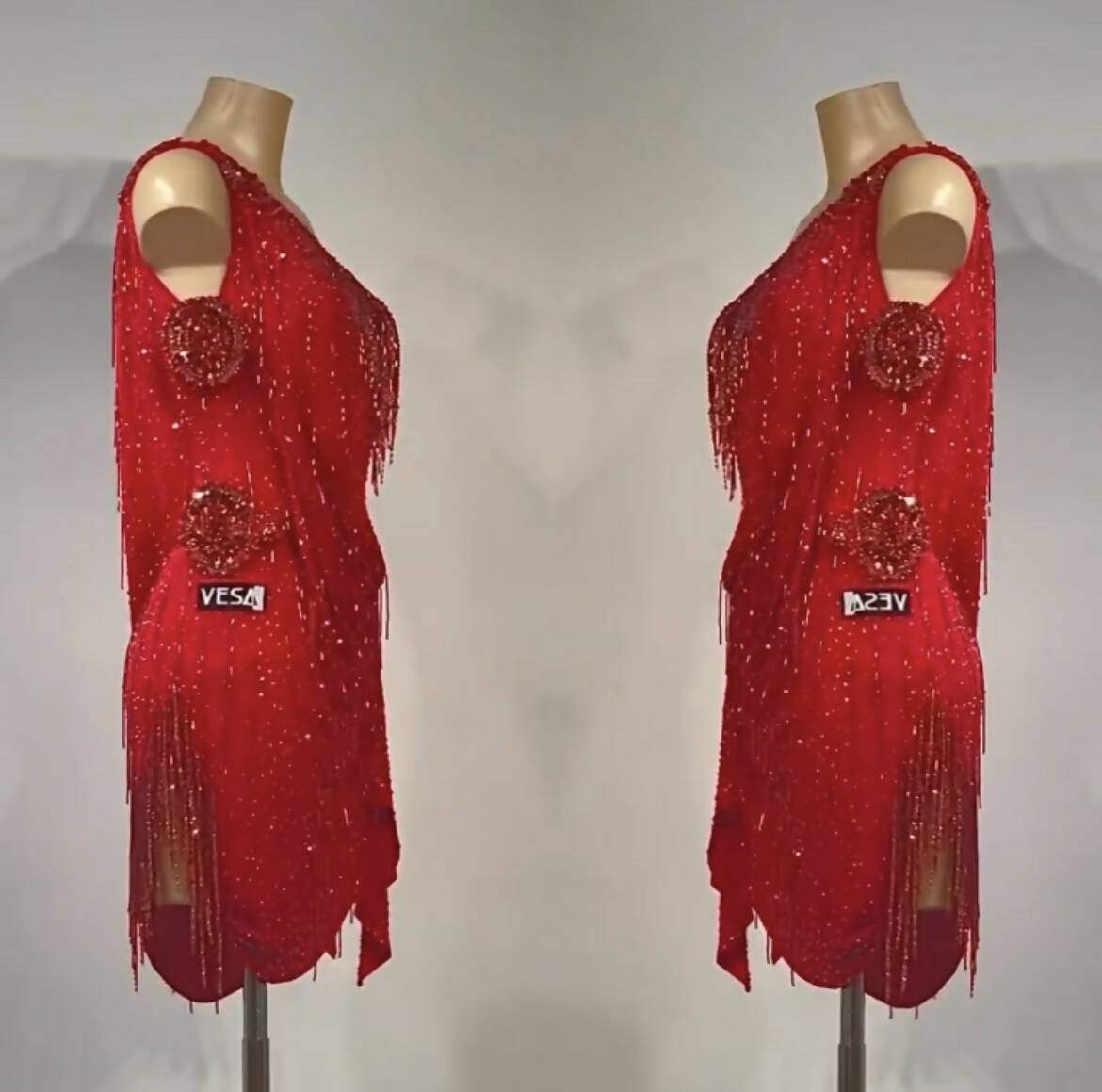 Fiery Passion Glamour Vesa DressDance Dressing