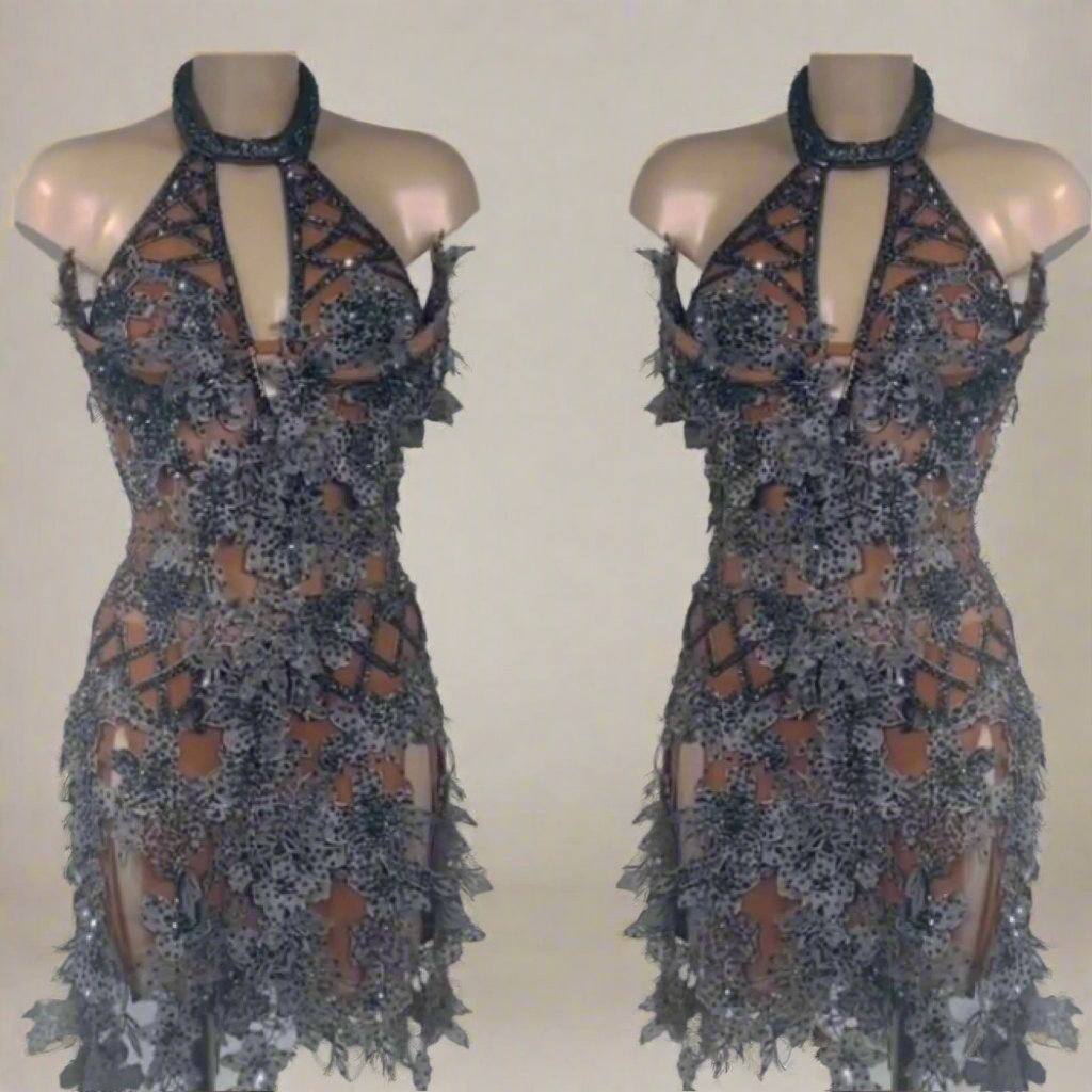 Grey Veil of VesaDance Dressing