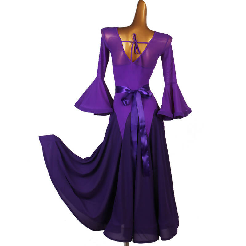 Green/Black/Blue/Red/Pink/Purple Standard Dancewear | MQ203Dance Dressing