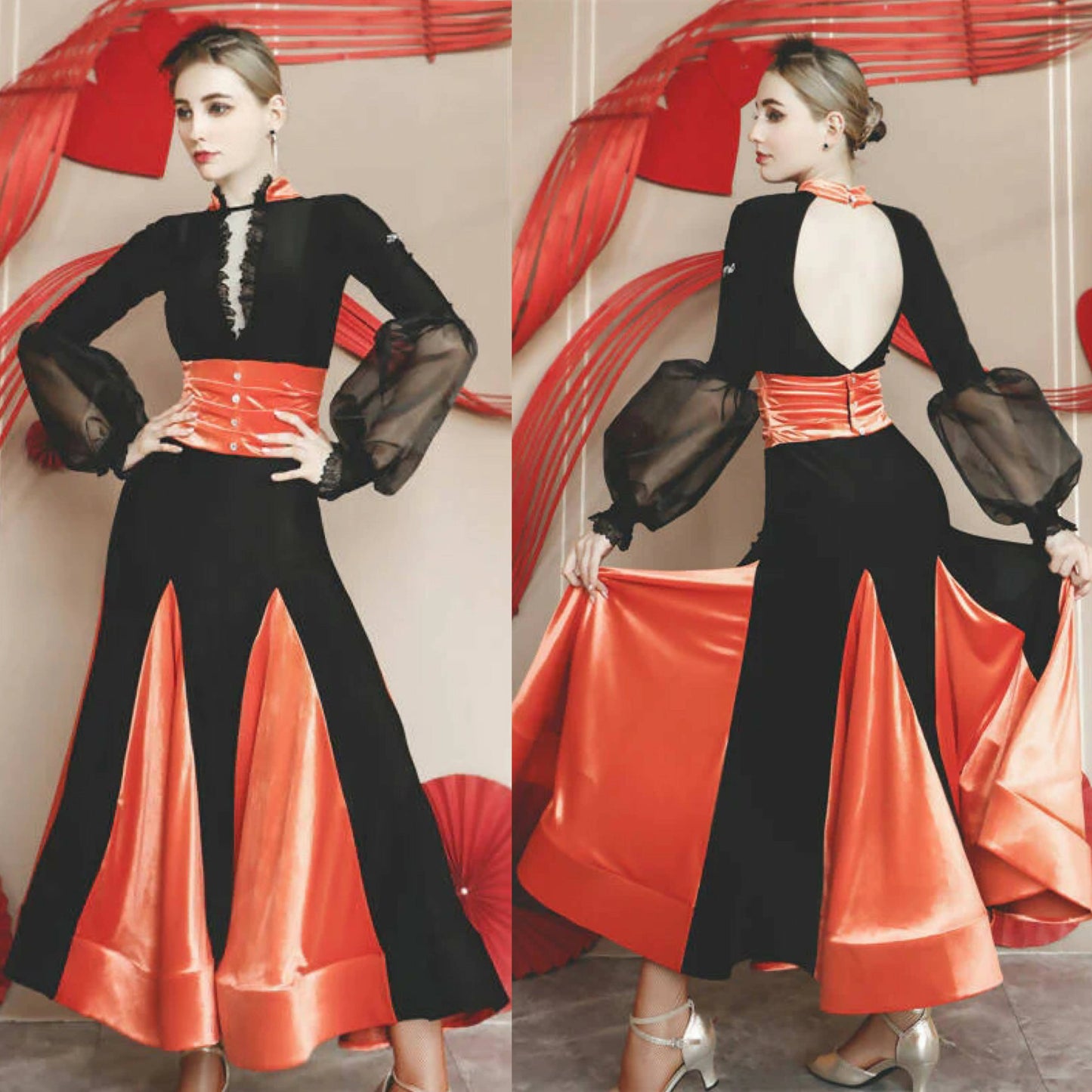 Crimson Twilight | ADL129Dance Dressing