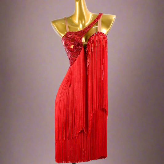 Flame & Facets Dress