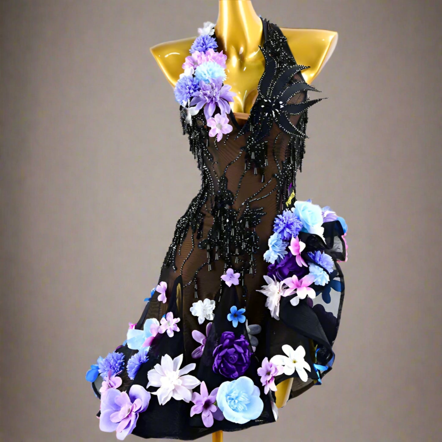 Floral Eclipse Dress