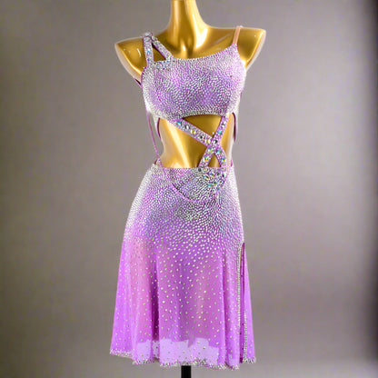 Purple Illusion Dress