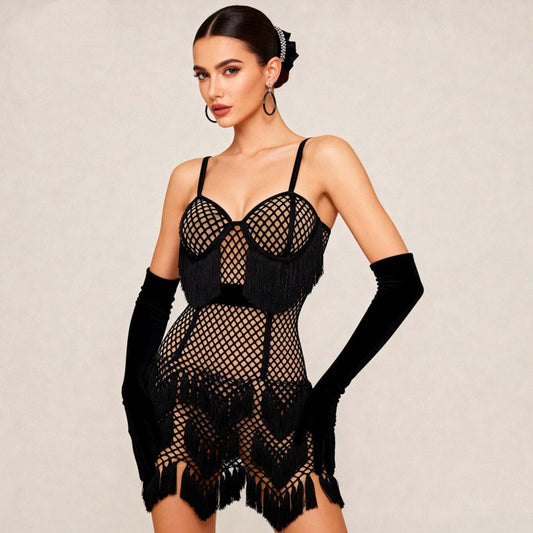 Edgy Elegance Dress | ALW251