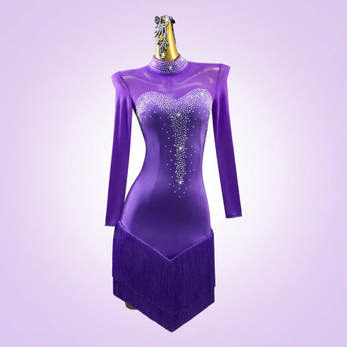 Crystal Latin Dress