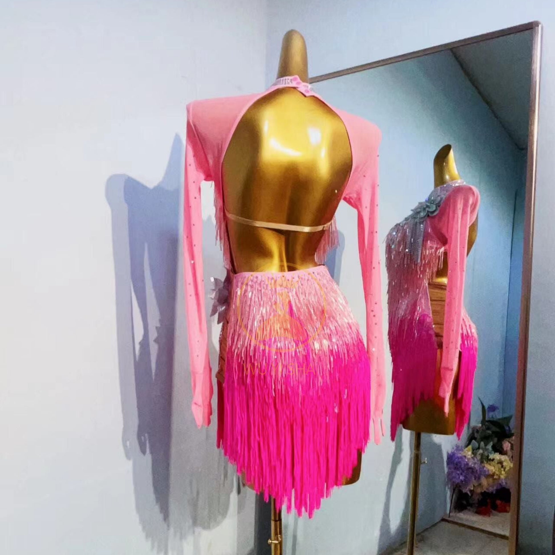 Latin Dance Dress For Woman