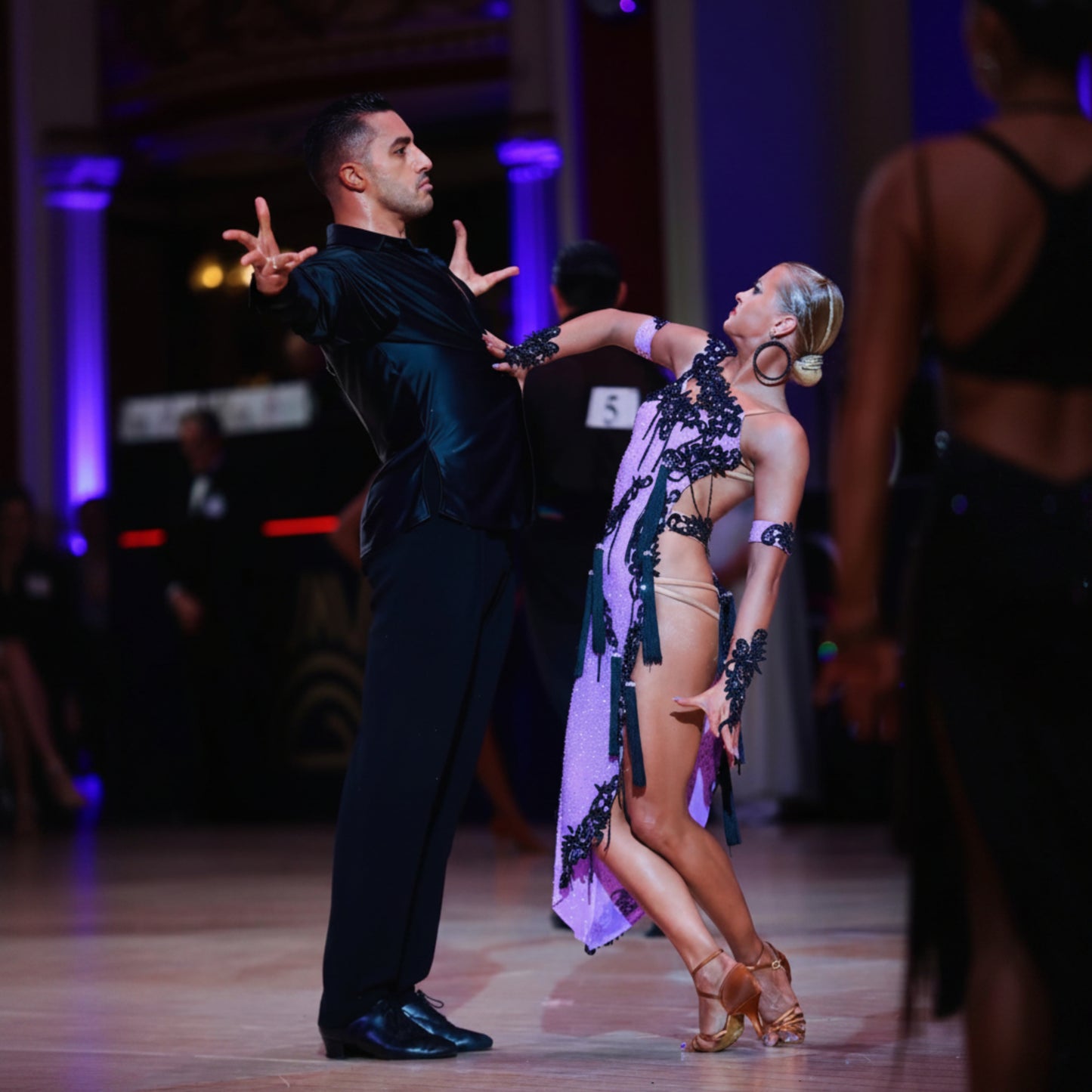 Luxury Latin Dance Dress