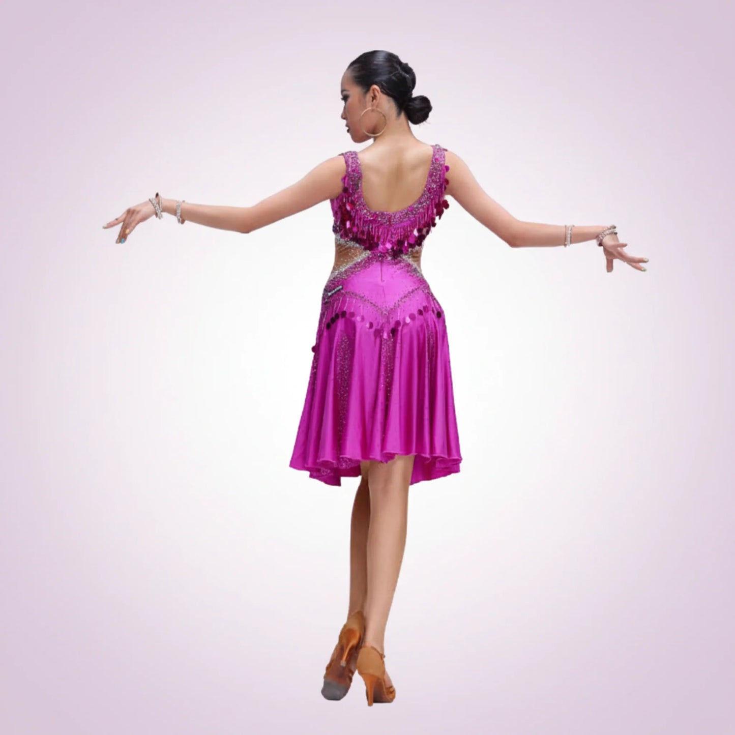 Born for the Spotlight | Latin Dance Dress | DC206