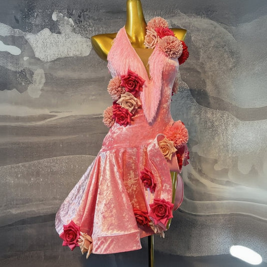 Floral Latin Dress