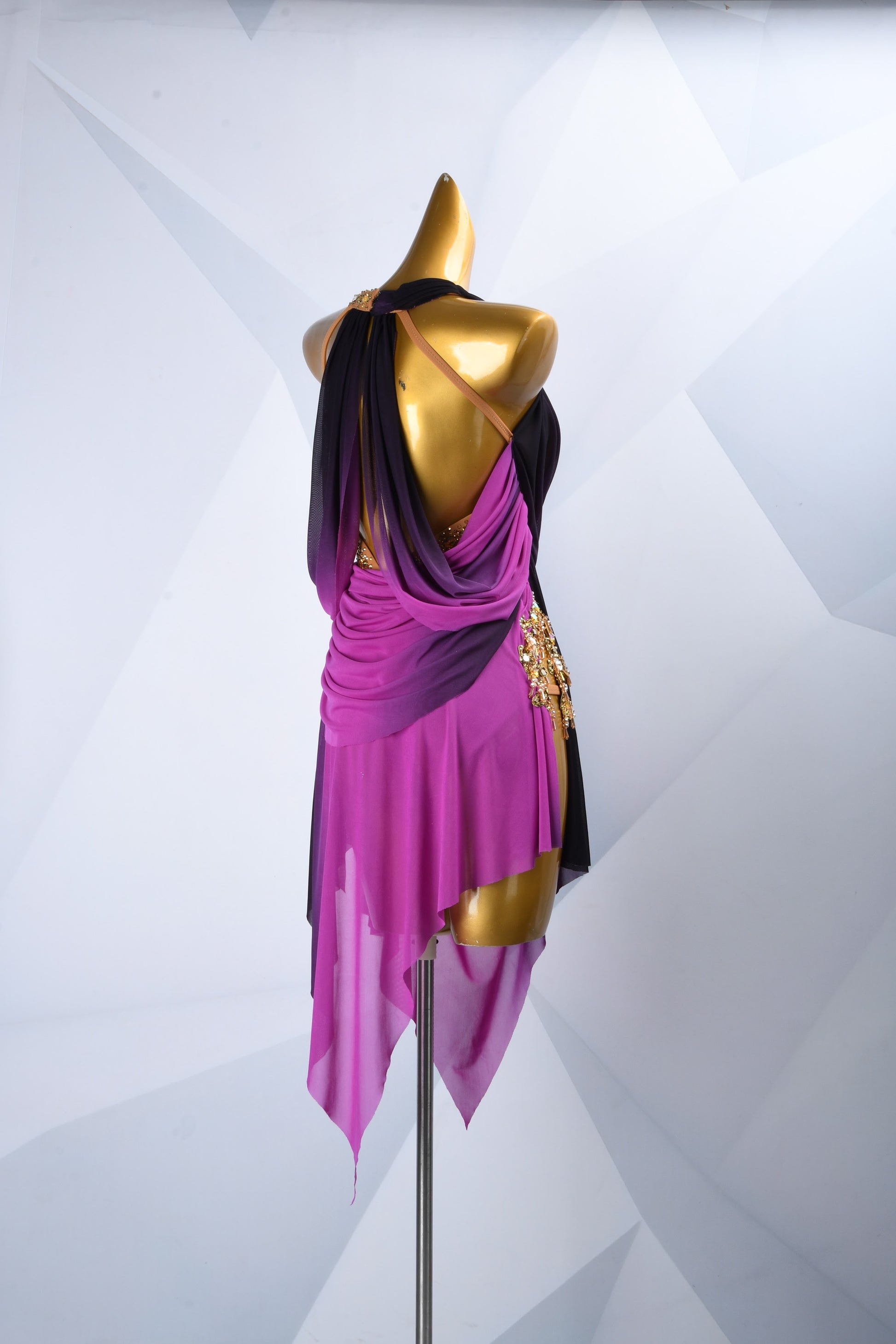 Purple Latin Dress